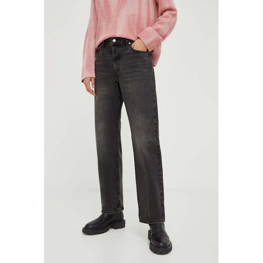 Levi&apos;s jeansy 501 90S damskie medium waist ze sklepu ANSWEAR.com w kategorii Jeansy męskie - zdjęcie 172661094
