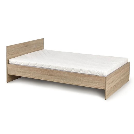 Pojedyncze łóżko dąb sonoma 90x200 W1-A51 ze sklepu Edinos.pl w kategorii Łóżka i materace - zdjęcie 172661163