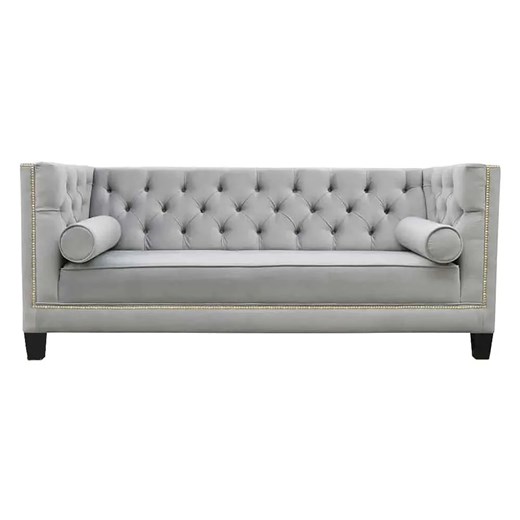 Pikowana sofa 3-osobowa chesterfield Nala 4X - 16 kolorów Elior One Size Edinos.pl