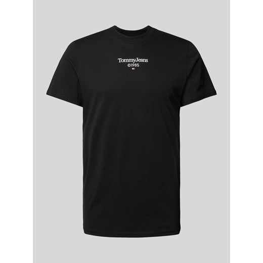 T-shirt z nadrukiem z logo ze sklepu Peek&Cloppenburg  w kategorii T-shirty męskie - zdjęcie 172662354