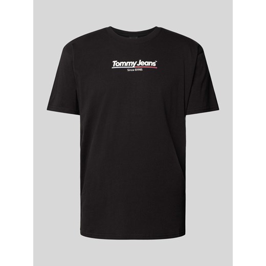 T-shirt z nadrukiem z logo ze sklepu Peek&Cloppenburg  w kategorii T-shirty męskie - zdjęcie 172662500