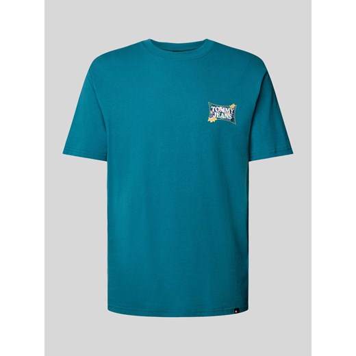T-shirt z nadrukiem z logo ze sklepu Peek&Cloppenburg  w kategorii T-shirty męskie - zdjęcie 172662502