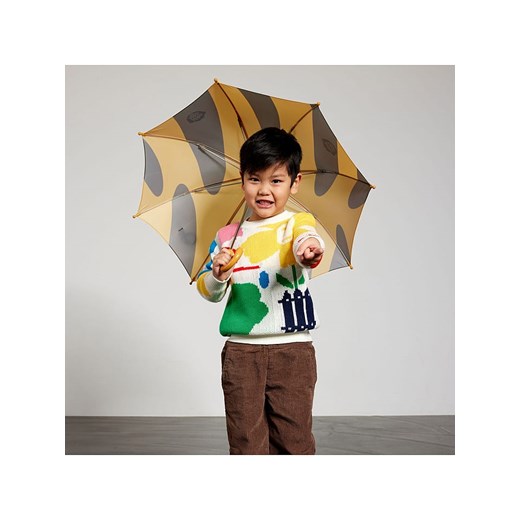 Affenzahn Parasol &quot;Tiger&quot; w kolorze brązowo-żółtym ze sklepu Limango Polska w kategorii Akcesoria dziecięce - zdjęcie 172662643