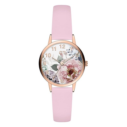 Cool Time Zegarek kwarcowy w kolorze różowozłoto-jasnoróżowym ze wzorem Cool Time onesize okazyjna cena Limango Polska