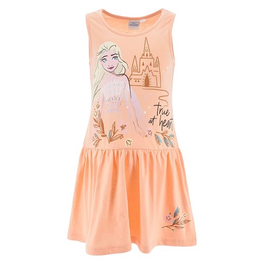 Disney Frozen Sukienka &quot;Kraina Lodu&quot; w kolorze pomarańczowym ze sklepu Limango Polska w kategorii Sukienki dziewczęce - zdjęcie 172663152