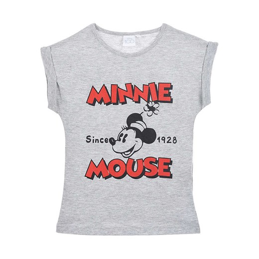 Disney Minnie Mouse Koszulka &quot;Minnie&quot; w kolorze szarym ze sklepu Limango Polska w kategorii Bluzki dziewczęce - zdjęcie 172663162