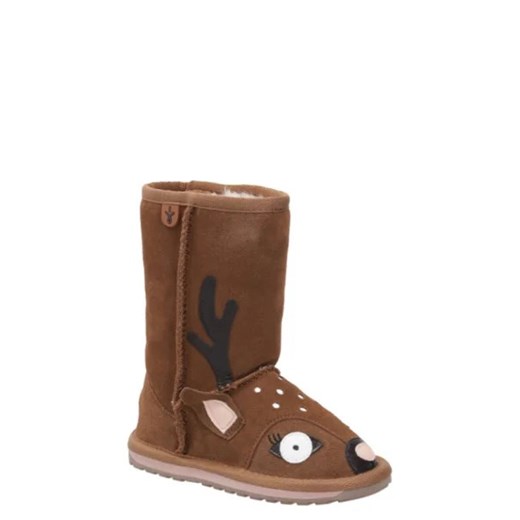 EMU Australia Ocieplane śniegowce Deer | z dodatkiem skóry ze sklepu Gomez Fashion Store w kategorii Buty zimowe dziecięce - zdjęcie 172668522