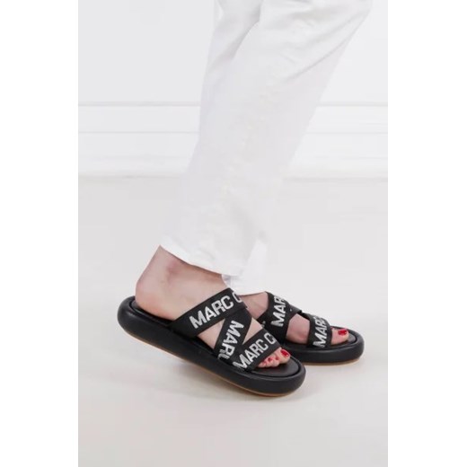 Marc Cain Klapki | z dodatkiem skóry Marc Cain 36 okazja Gomez Fashion Store