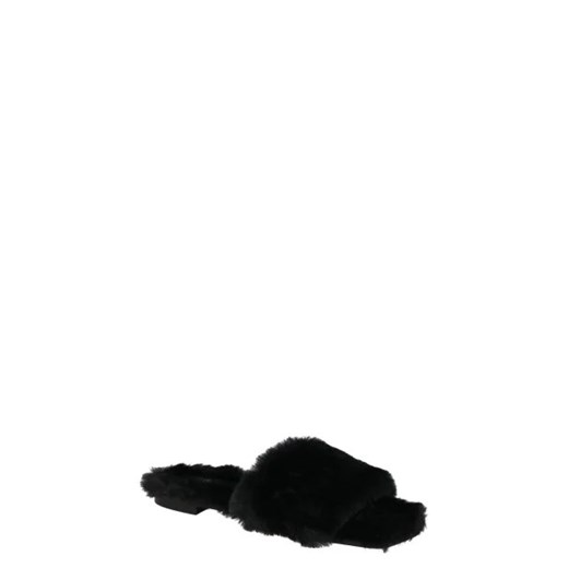 HUGO Obuwie domowe Lola Slipper-Fur | z dodatkiem skóry 40 okazja Gomez Fashion Store