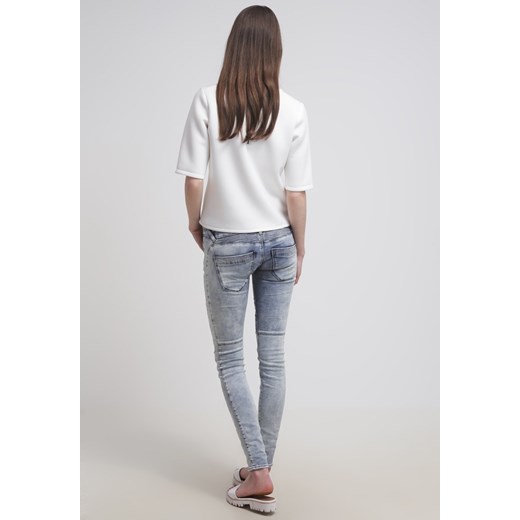 Herrlicher MOIRA SLIM Jeansy Slim fit bleach zalando  denim