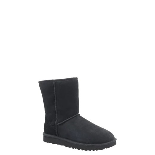 UGG Skórzane śniegowce W Classic Short II | z dodatkiem wełny 39 Gomez Fashion Store