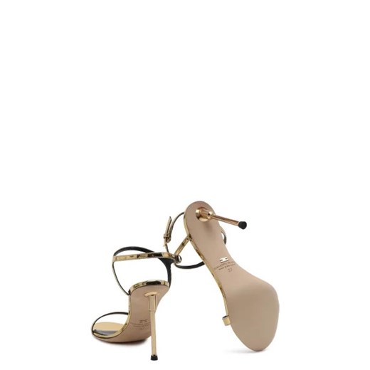 Elisabetta Franchi Skórzane sandały na szpilce Elisabetta Franchi 40 Gomez Fashion Store