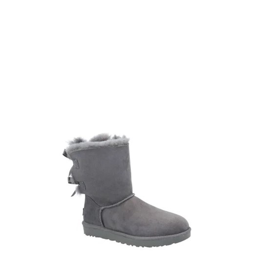 UGG Skórzane śniegowce w Bailey Bow II | z dodatkiem wełny 38 Gomez Fashion Store