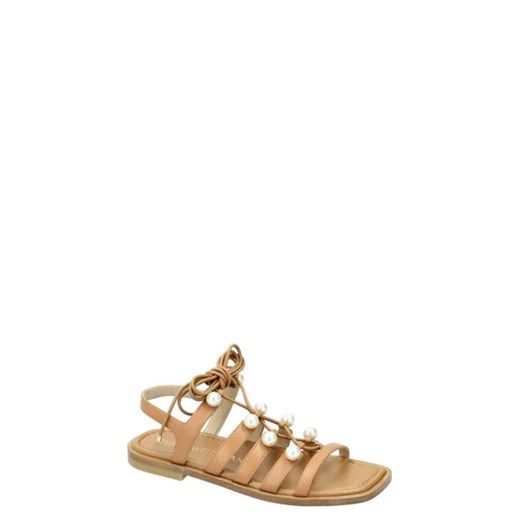 Stuart Weitzman Skórzane sandały GOLDIE Stuart Weitzman 36 okazja Gomez Fashion Store