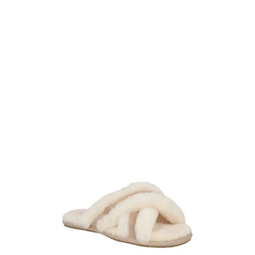UGG Ocieplane obuwie domowe W SCUFFITA | z dodatkiem skóry 39 Gomez Fashion Store