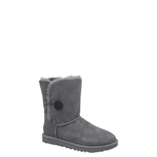 UGG Skórzane śniegowce W Bailey Button II | z dodatkiem wełny 41 Gomez Fashion Store