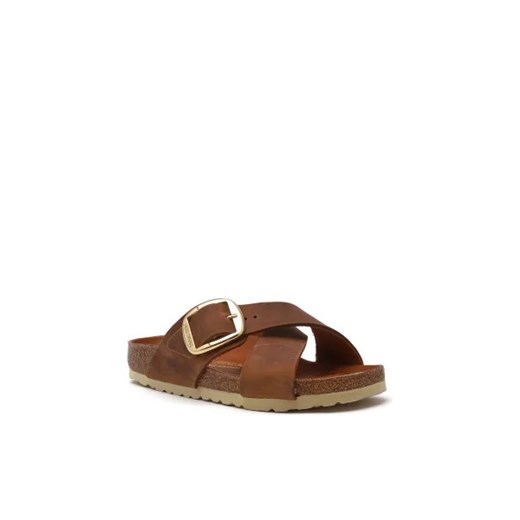 Birkenstock Skórzane klapki Siena Big Buckle LEOI 36 Gomez Fashion Store