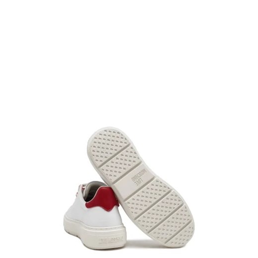 Love Moschino Skórzane trampki Love Moschino 37 okazyjna cena Gomez Fashion Store