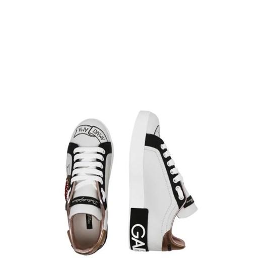 Dolce & Gabbana Skórzane trampki Dolce & Gabbana 36 Gomez Fashion Store