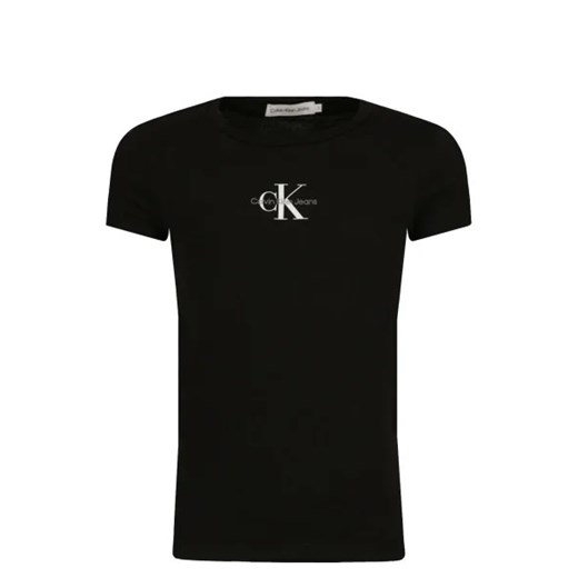 CALVIN KLEIN JEANS T-shirt | Regular Fit ze sklepu Gomez Fashion Store w kategorii Bluzki dziewczęce - zdjęcie 172709952