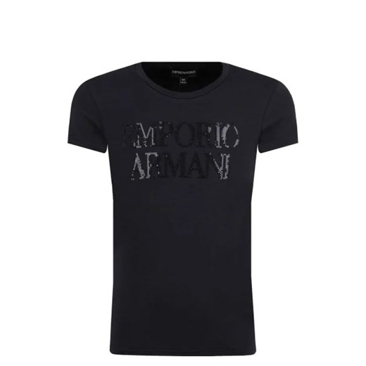 Emporio Armani T-shirt | Regular Fit ze sklepu Gomez Fashion Store w kategorii Bluzki dziewczęce - zdjęcie 172710711