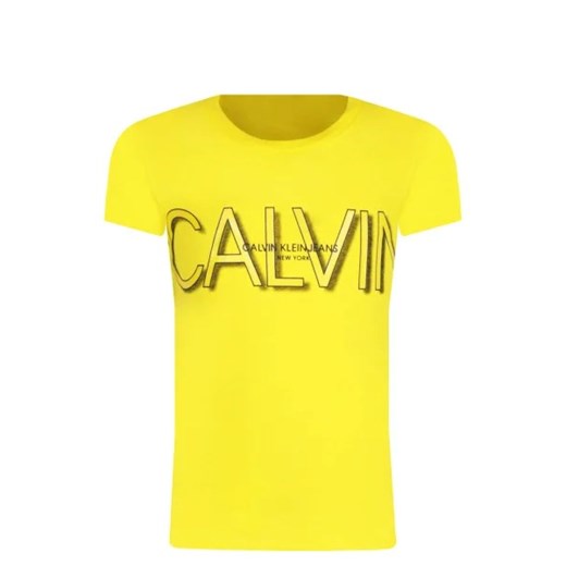CALVIN KLEIN JEANS T-shirt | Regular Fit ze sklepu Gomez Fashion Store w kategorii Bluzki dziewczęce - zdjęcie 172710934