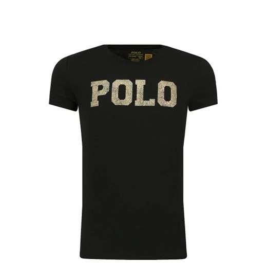 POLO RALPH LAUREN T-shirt | Regular Fit ze sklepu Gomez Fashion Store w kategorii Bluzki dziewczęce - zdjęcie 172711472