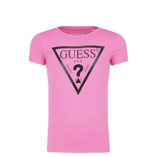 Guess T-shirt | Regular Fit ze sklepu Gomez Fashion Store w kategorii Bluzki dziewczęce - zdjęcie 172712344