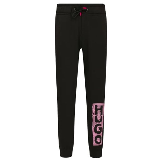 HUGO KIDS Spodnie dresowe | Regular Fit ze sklepu Gomez Fashion Store w kategorii Spodnie dziewczęce - zdjęcie 172713083