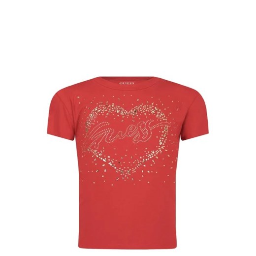 Guess T-shirt | Regular Fit ze sklepu Gomez Fashion Store w kategorii Bluzki dziewczęce - zdjęcie 172715001
