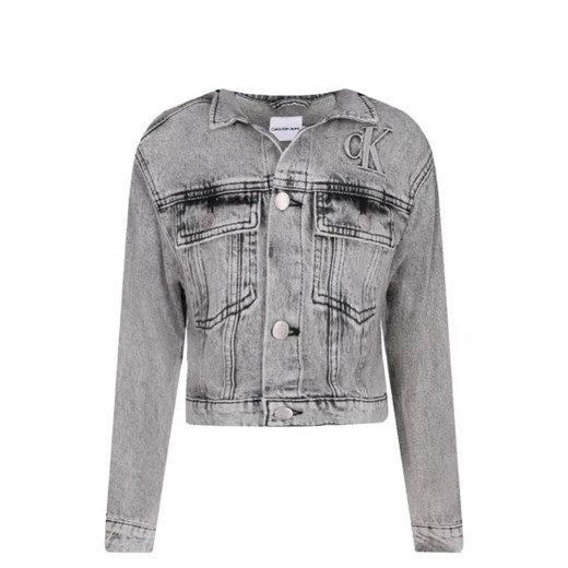 CALVIN KLEIN JEANS Kurtka jeansowa | Cropped Fit 164 promocyjna cena Gomez Fashion Store