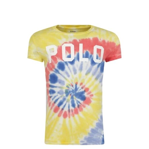 POLO RALPH LAUREN T-shirt | Regular Fit ze sklepu Gomez Fashion Store w kategorii Bluzki dziewczęce - zdjęcie 172718490