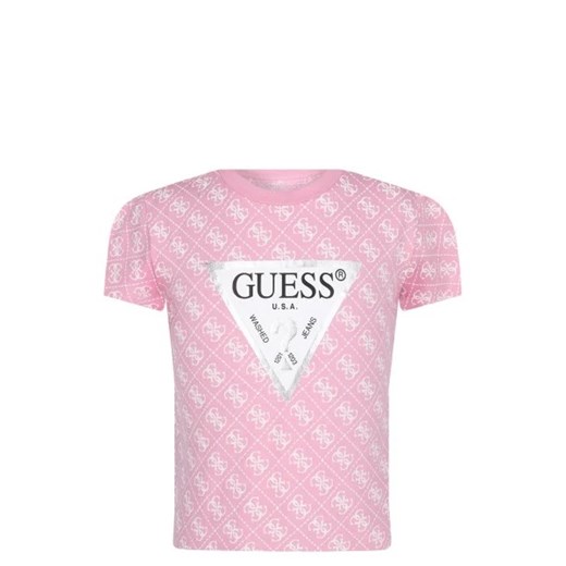 Guess T-shirt | Regular Fit ze sklepu Gomez Fashion Store w kategorii Bluzki dziewczęce - zdjęcie 172721034