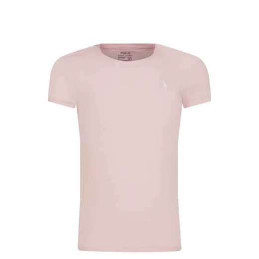 POLO RALPH LAUREN T-shirt | Regular Fit ze sklepu Gomez Fashion Store w kategorii Bluzki dziewczęce - zdjęcie 172721432