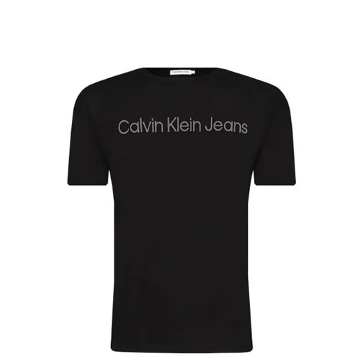 CALVIN KLEIN JEANS T-shirt | Regular Fit ze sklepu Gomez Fashion Store w kategorii Bluzki dziewczęce - zdjęcie 172721652