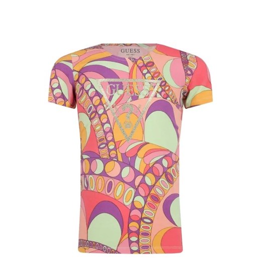 Guess T-shirt | Regular Fit ze sklepu Gomez Fashion Store w kategorii Bluzki dziewczęce - zdjęcie 172722232