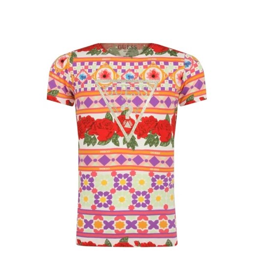 Guess T-shirt | Regular Fit ze sklepu Gomez Fashion Store w kategorii Bluzki dziewczęce - zdjęcie 172722493