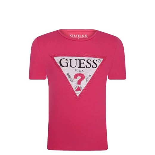Guess T-shirt | Regular Fit ze sklepu Gomez Fashion Store w kategorii Bluzki dziewczęce - zdjęcie 172722632