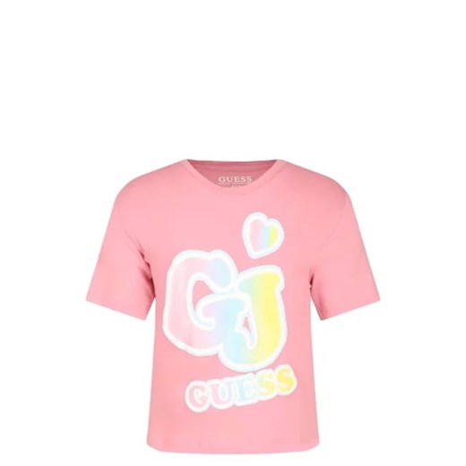 Guess T-shirt | Regular Fit ze sklepu Gomez Fashion Store w kategorii Bluzki dziewczęce - zdjęcie 172723430