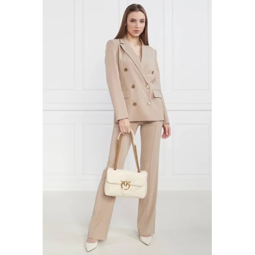 Pinko Skórzana torebka na ramię LOVE CLASSIC PUFF Pinko One Size wyprzedaż Gomez Fashion Store
