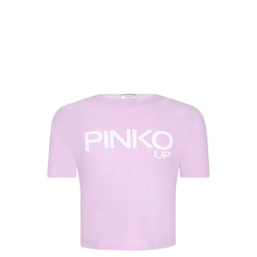 Pinko UP T-shirt JERSEY | Cropped Fit ze sklepu Gomez Fashion Store w kategorii Bluzki dziewczęce - zdjęcie 172723724