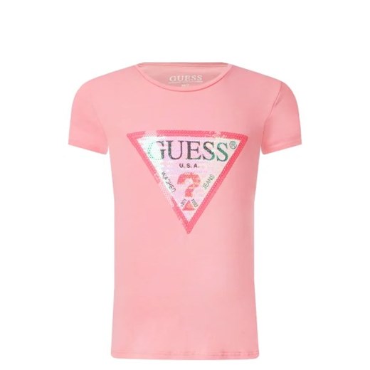 Guess T-shirt | Regular Fit ze sklepu Gomez Fashion Store w kategorii Bluzki dziewczęce - zdjęcie 172724061