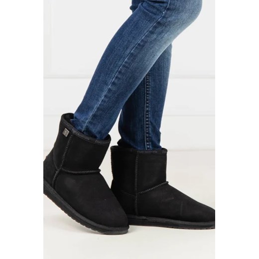 EMU Australia Skórzane śniegowce Platinum Stinger Slim Mini | z dodatkiem wełny Emu Australia 42 Gomez Fashion Store