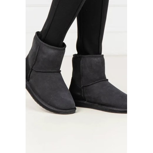 EMU Australia Skórzane śniegowce Stinger Mini | z dodatkiem wełny Emu Australia 39 Gomez Fashion Store