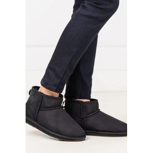 EMU Australia Skórzane śniegowce Stinger Micro | z dodatkiem wełny Emu Australia 36 Gomez Fashion Store