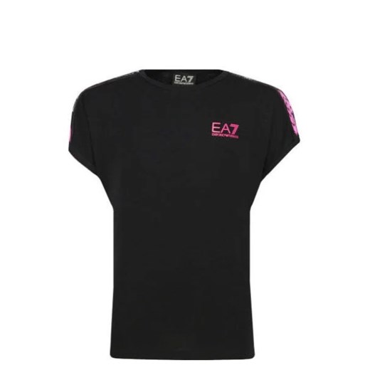 EA7 T-shirt | Regular Fit ze sklepu Gomez Fashion Store w kategorii Bluzki dziewczęce - zdjęcie 172730390