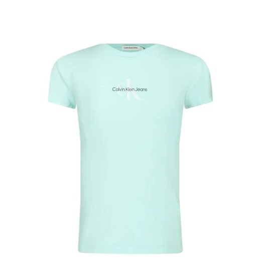 CALVIN KLEIN JEANS T-shirt | Regular Fit ze sklepu Gomez Fashion Store w kategorii Bluzki dziewczęce - zdjęcie 172732751