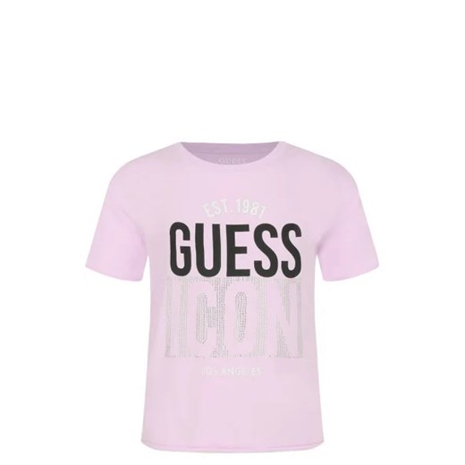 Guess T-shirt | Cropped Fit ze sklepu Gomez Fashion Store w kategorii Bluzki dziewczęce - zdjęcie 172732824