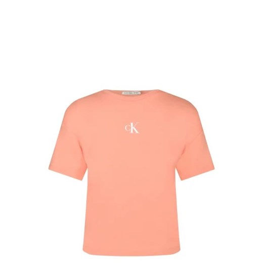CALVIN KLEIN JEANS T-shirt | Regular Fit ze sklepu Gomez Fashion Store w kategorii Bluzki dziewczęce - zdjęcie 172733130