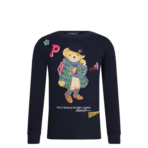 POLO RALPH LAUREN Bluza BEARCNFLEECE | Regular Fit ze sklepu Gomez Fashion Store w kategorii Bluzy dziewczęce - zdjęcie 172733744